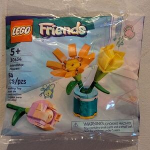 2/$20 LEGO Friends Friendship Flowers Set 30634 • 84 Pieces • NEW